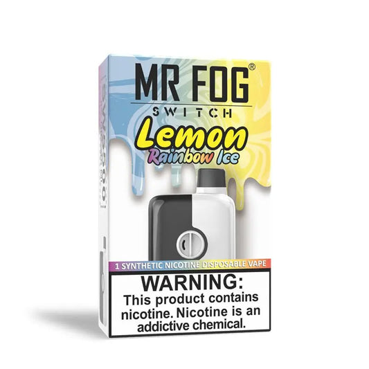 LEMON RAINBOW ICE - MR FOG SWITCH 5500 PUFFS - Smoke empire