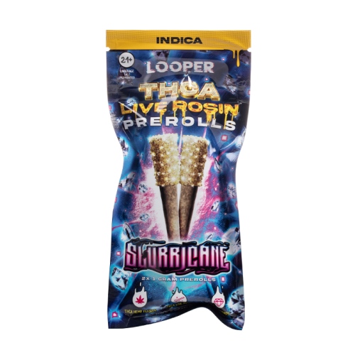 LOOPER THC-A LIVE ROSIN PRE ROLLS 1G - 2CT - Smoke empire