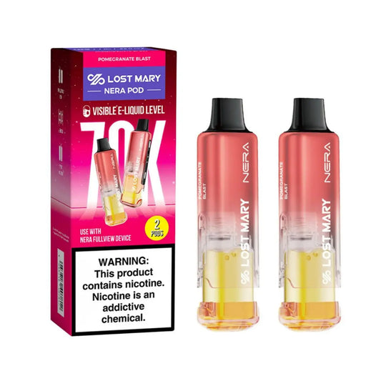 Lost Mary Nera Fullview 70k Puffs Pre-filled Replacement Pod - Smoke empire