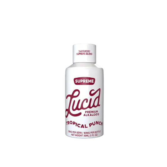 Lucid 7-Hydroxymitragynine Tropical Punch Liquid Kratom Extract 60mg - Smoke empire