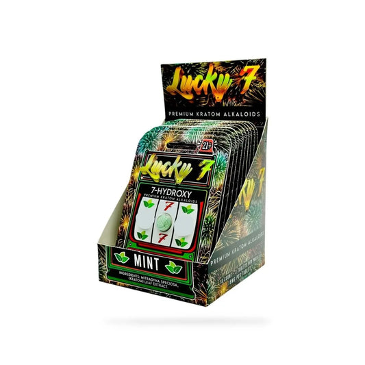 Lucky 7 7-OH Chewable Tablets Mint 15mg Single Tablet - Smoke empire