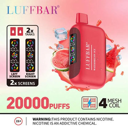 LuffBar Dually 20000 Vape LuffBar