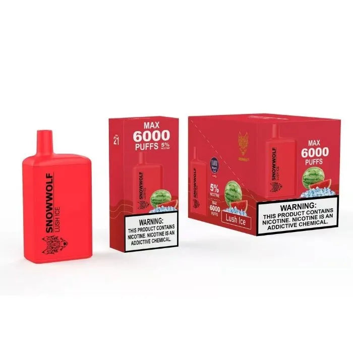 SnowWolf Max 6000 Vape SnowWolf