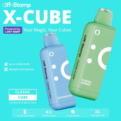 Made in Indonesia | X-CUBE Classic Cube 25K Disposable POD – 25000 Puffs - Smoke empire
