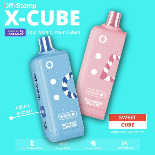 Made in Indonesia | X-CUBE Sweet Cube 25K Disposable POD Powered By LOST MARY – 25000 Puffs - Smoke empire