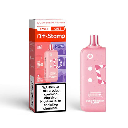 Made in Indonesia | X-CUBE Sweet Cube 25K Disposable POD Powered By LOST MARY – 25000 Puffs - Smoke empire