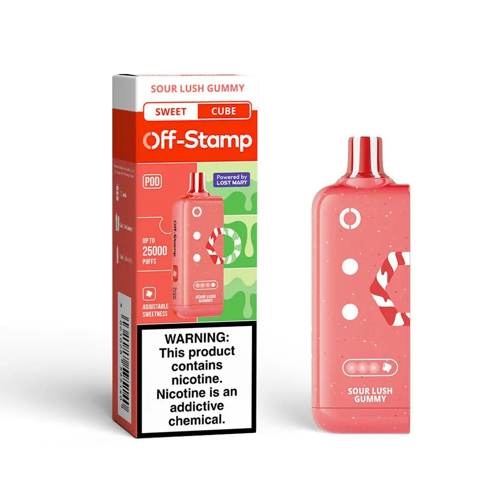 Made in Indonesia | X-CUBE Sweet Cube 25K Disposable POD Powered By LOST MARY – 25000 Puffs - Smoke empire