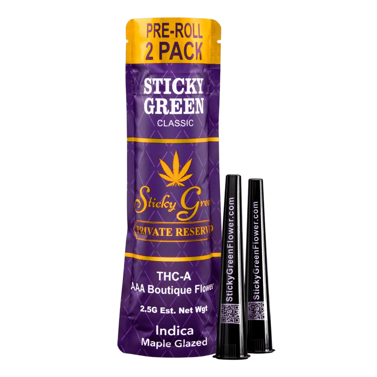 Maple Glazed Private Reserve Pre Rolls (Indica) - Smoke empire