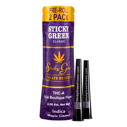 Maple Glazed Private Reserve Pre Rolls (Indica) - Smoke empire