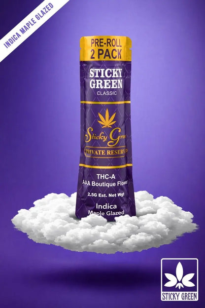 Maple Glazed Private Reserve Pre Rolls (Indica) - Smoke empire