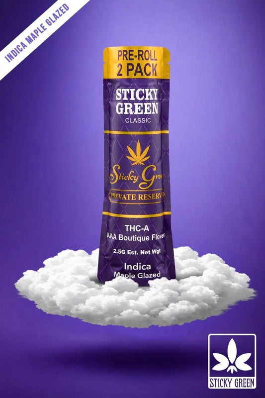 Maple Glazed Private Reserve Pre Rolls (Indica) - Smoke empire