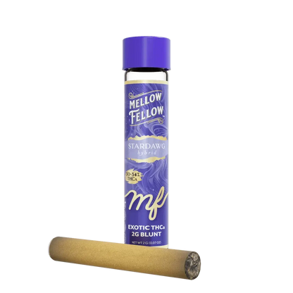Mellow Fellow THCA 2g Prerolled Blunt - Smoke empire