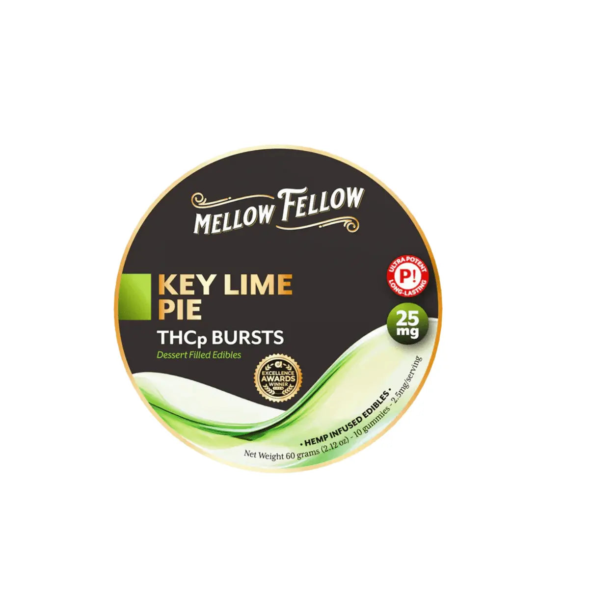 Mellow Fellow THCP Burst Gummies 25mg 10ct - Smoke empire