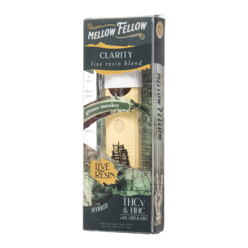 Mellow Fellow Live Resin Disposable Vape 2G - Premium Cannabinoid Experience - Smoke empire