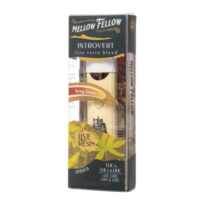 Mellow Fellow Live Resin Disposable Vape 2G - Premium Cannabinoid Experience - Smoke empire