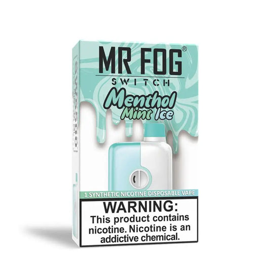 MINT MENTHOL ICE - MR FOG SWITCH 5500 PUFFS - Smoke empire