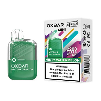 OXBAR x Alphaa Wave Mini 2200 Puff Vape OXBar Vapes