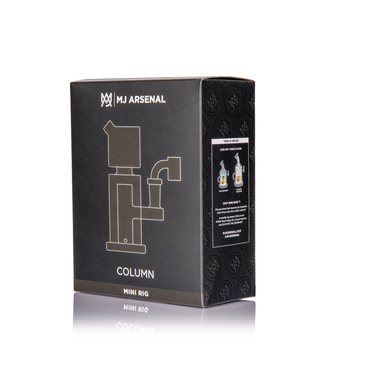 MJ Arsenal - Column Mini Dab Rig - Smoke empire