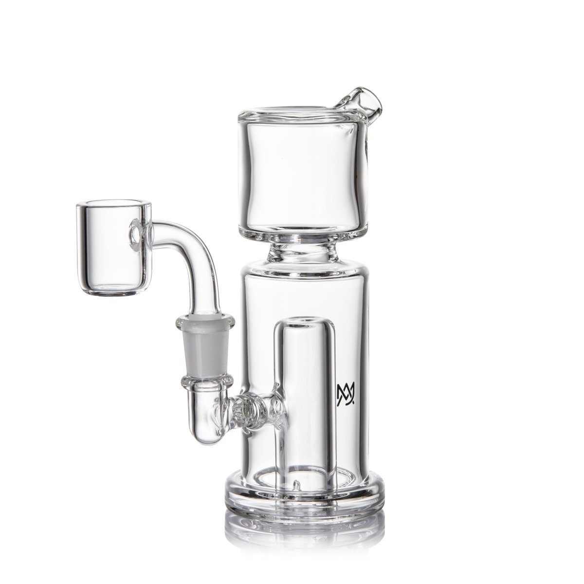 MJ Arsenal - Column Mini Dab Rig - Smoke empire