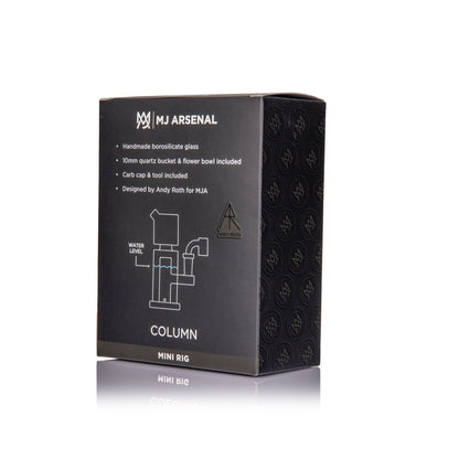 MJ Arsenal - Column Mini Dab Rig - Smoke empire