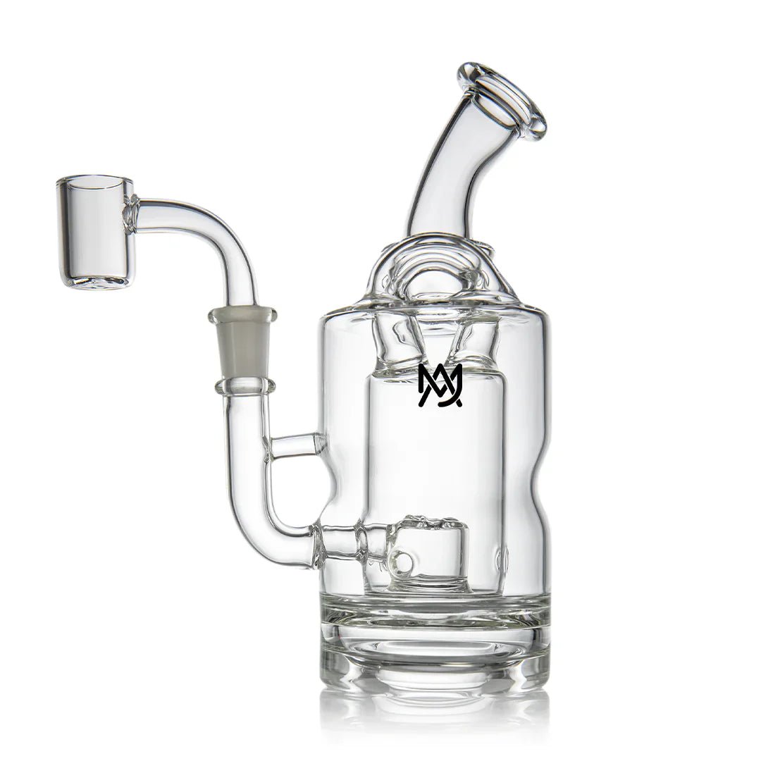 MJ Arsenal Turbine Mini Dab Rig- Clear - Smoke empire