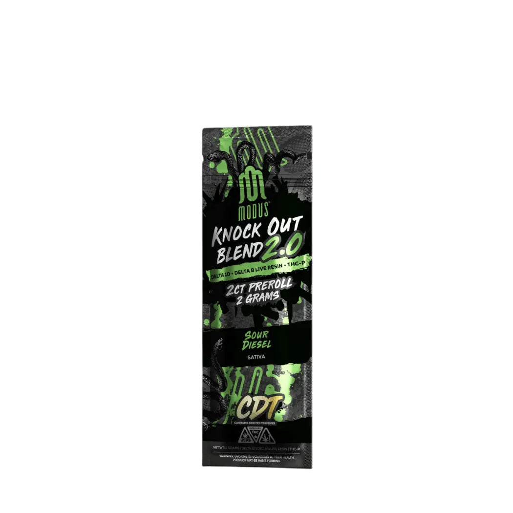 Modus Knock Out HXC Blend 4000mg Prerolls 2ct - Smoke empire