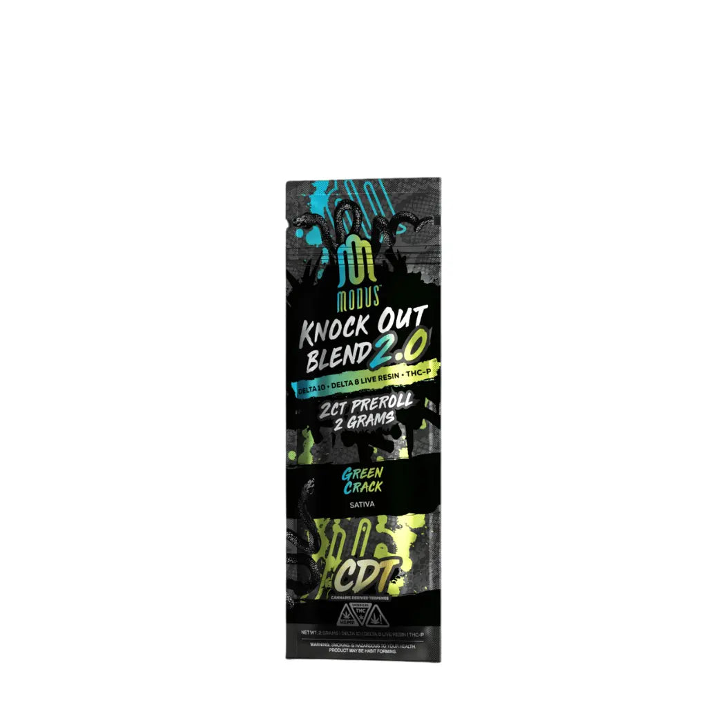 Modus Knock Out HXC Blend 4000mg Prerolls 2ct - Smoke empire