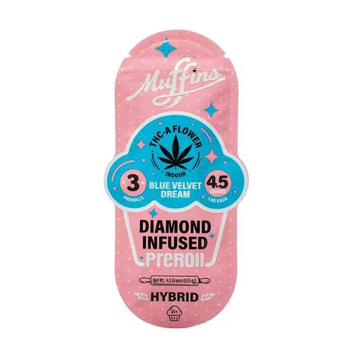 Muffins Diamond Infused Prerolls 4.5G