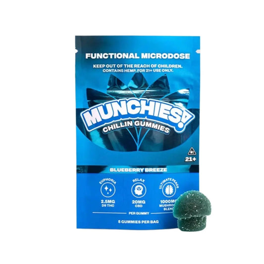 Munchies Functional Microdose Gummies 5ct - Smoke empire