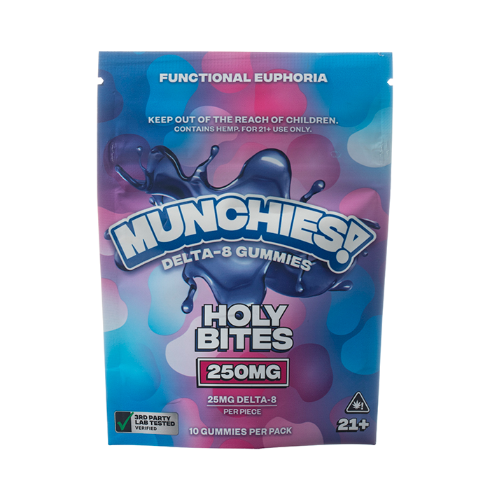 Munchies Delta 8 Gummies 250mg - Smoke empire