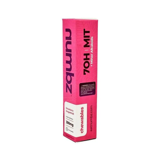Numbz 7-Hydroxymitragynine + MIT Chewable Tablets 20ct 15mg Per Tablet - Smoke empire