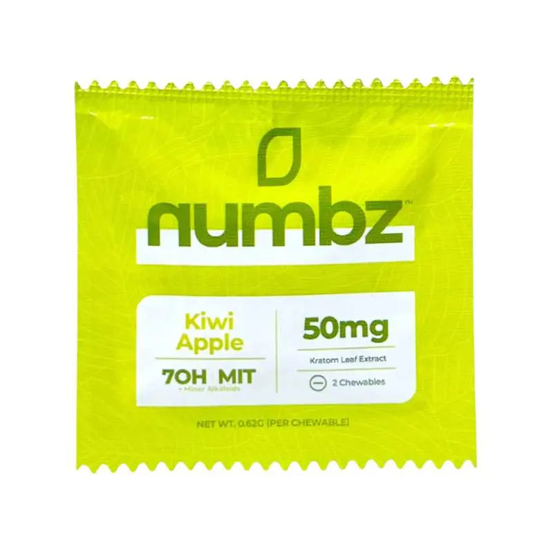 Numbz 7-Hydroxymitragynine + MIT Chewable Tablets 2ct 25mg Per Tablet - Smoke empire