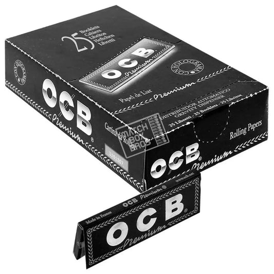 Ocb Premium Ultra Thin Paper 1 1/4 Size - 24 Pack Per Box - Smoke empire