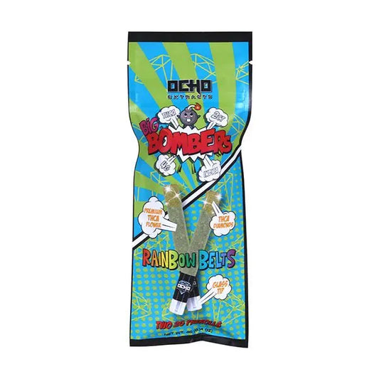 Ocho Extracts Big Bombers THCA Glass Tip Prerolls 4G - Smoke empire