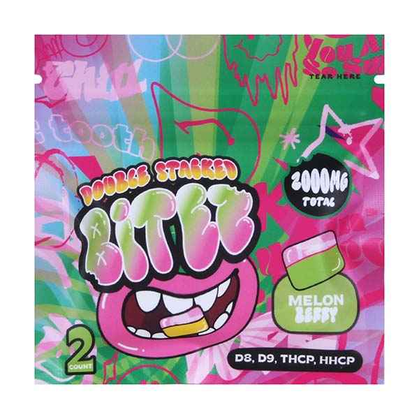 Ocho Extracts Double Stacked Bitez | (2ct) 2000mg Trip Drip Sugar Blend - Smoke empire