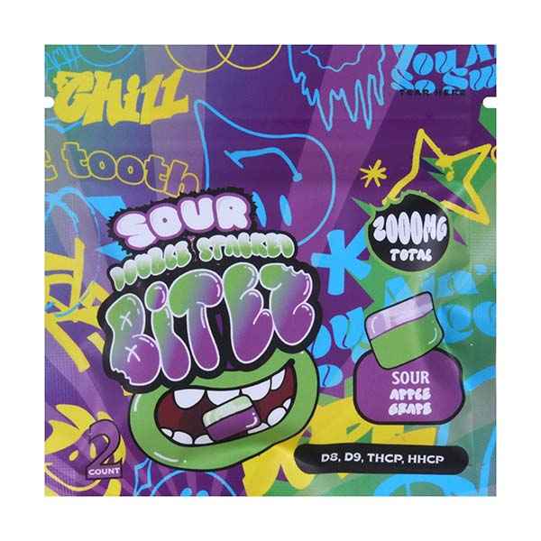 Ocho Extracts Double Stacked Bitez | (2ct) 2000mg Trip Drip Sugar Blend - Smoke empire