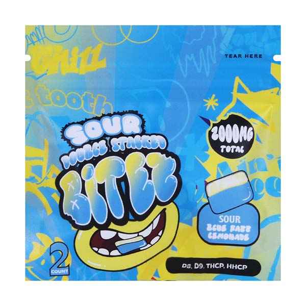 Ocho Extracts Double Stacked Bitez | (2ct) 2000mg Trip Drip Sugar Blend - Smoke empire