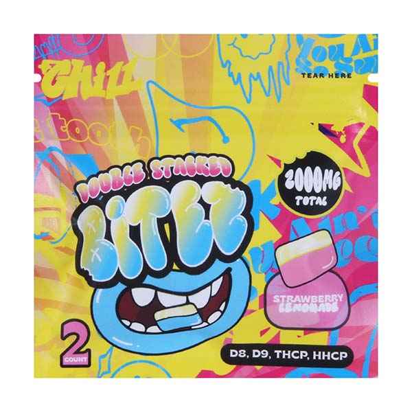 Ocho Extracts Double Stacked Bitez | (2ct) 2000mg Trip Drip Sugar Blend - Smoke empire