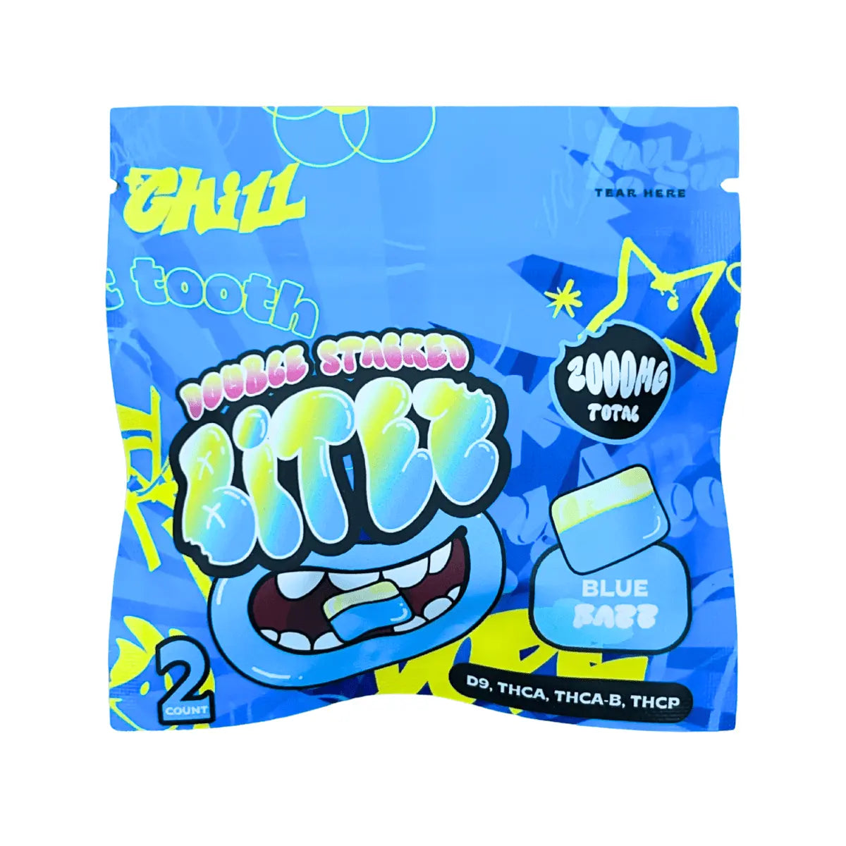 Ocho Extracts X Trip Drip X Sugar Double Stacked Bitez 2000mg Gummies - Smoke empire