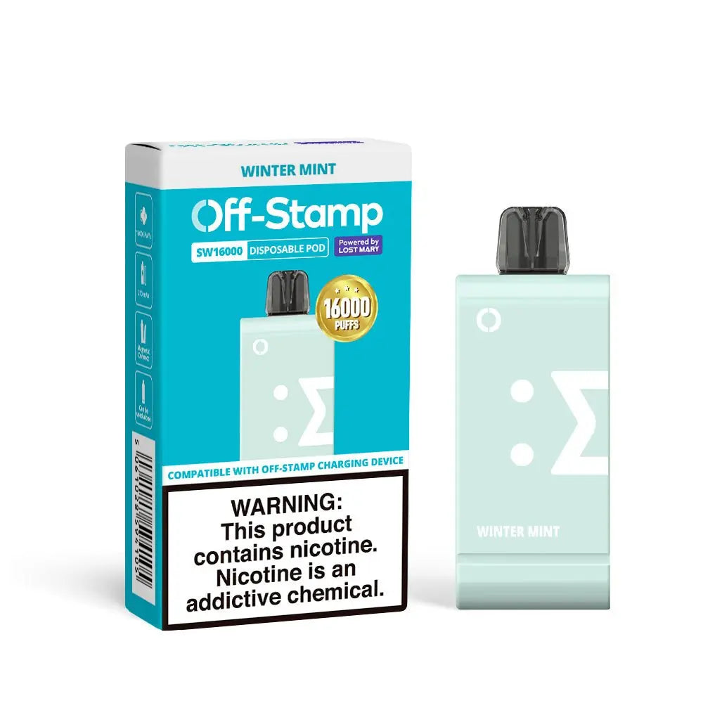 Off-Stamp SW16000 Disposable Pod Powered By LOST MARY – 16000 Puffs - Smoke empire