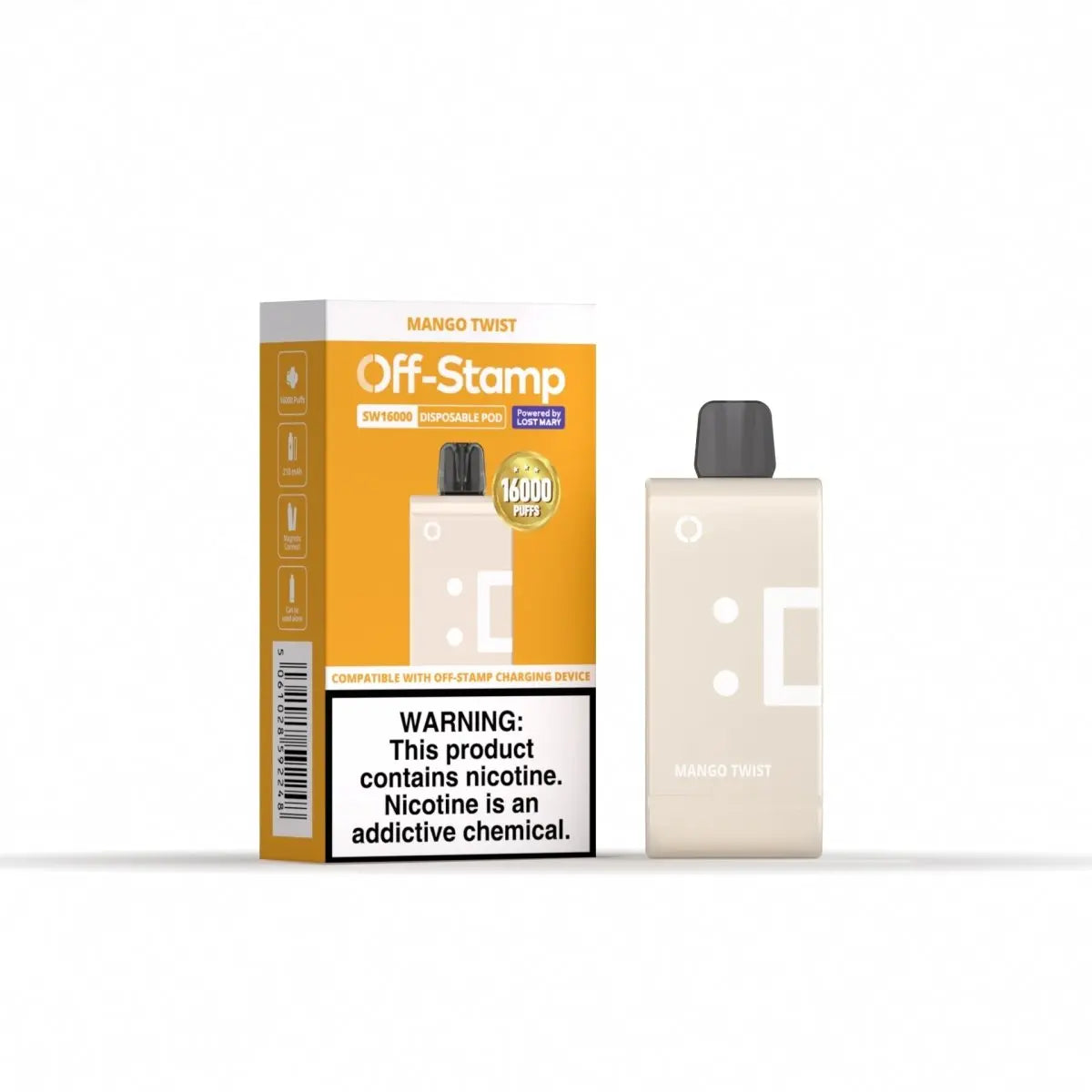 Off-Stamp SW16000 Disposable Pod Powered By LOST MARY – 16000 Puffs - Smoke empire