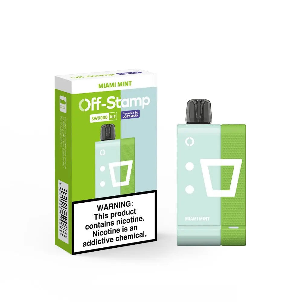 Off-Stamp SW9000 Rechargeable Disposable KIT - 9000 Puffs - Smoke empire
