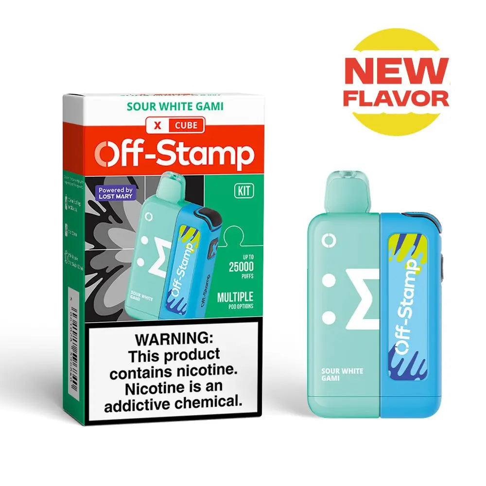 Off-Stamp X-CUBE 25K Disposable KIT Powered By LOST MARY – 25000 Puffs - Smoke empire