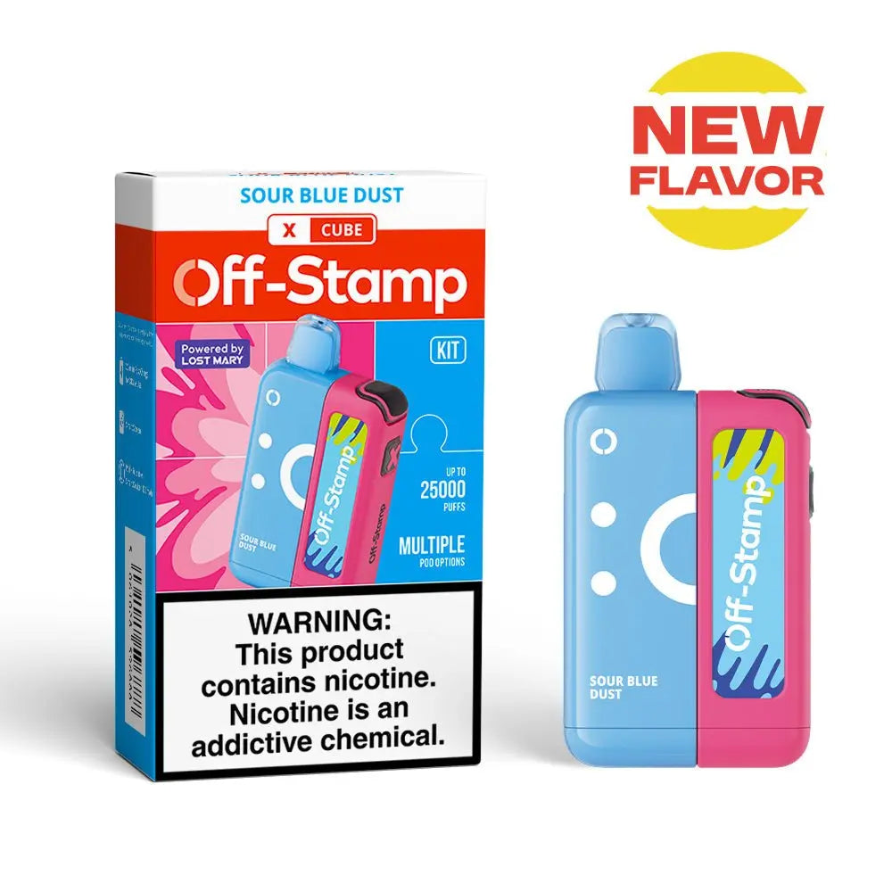 Off-Stamp X-CUBE 25K Disposable KIT Powered By LOST MARY – 25000 Puffs - Smoke empire
