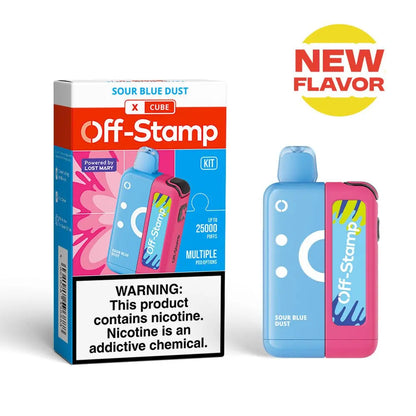 Off-Stamp X-CUBE 25K Disposable KIT Powered By LOST MARY – 25000 Puffs - Smoke empire