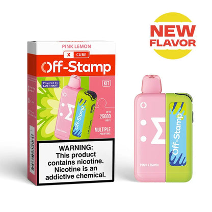 Off-Stamp X-CUBE 25K Disposable KIT Powered By LOST MARY – 25000 Puffs - Smoke empire