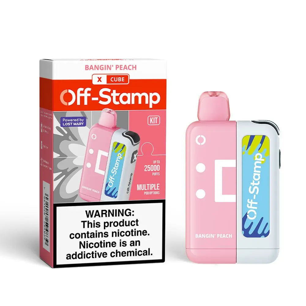 Off-Stamp X-CUBE 25K Disposable KIT Powered By LOST MARY – 25000 Puffs - Smoke empire