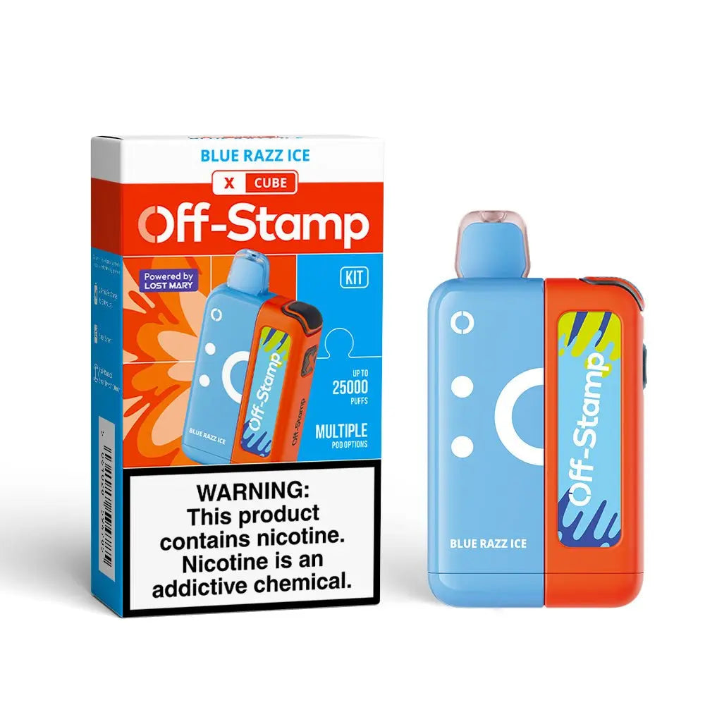 Off-Stamp X-CUBE 25K Disposable KIT Powered By LOST MARY – 25000 Puffs - Smoke empire