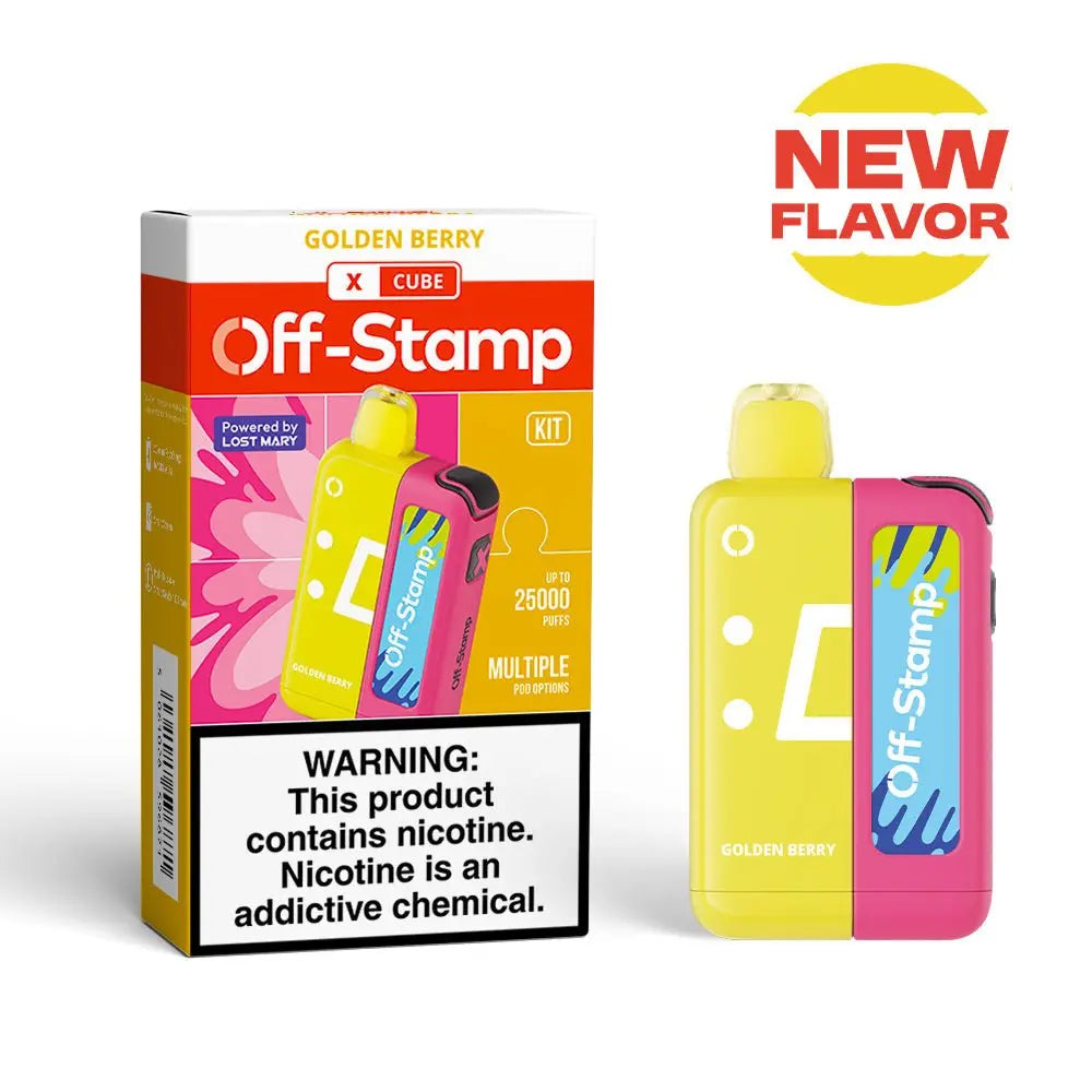 Off-Stamp X-CUBE 25K Disposable KIT Powered By LOST MARY – 25000 Puffs - Smoke empire