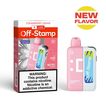 Off-Stamp X-CUBE 25K Disposable KIT Powered By LOST MARY – 25000 Puffs - Smoke empire